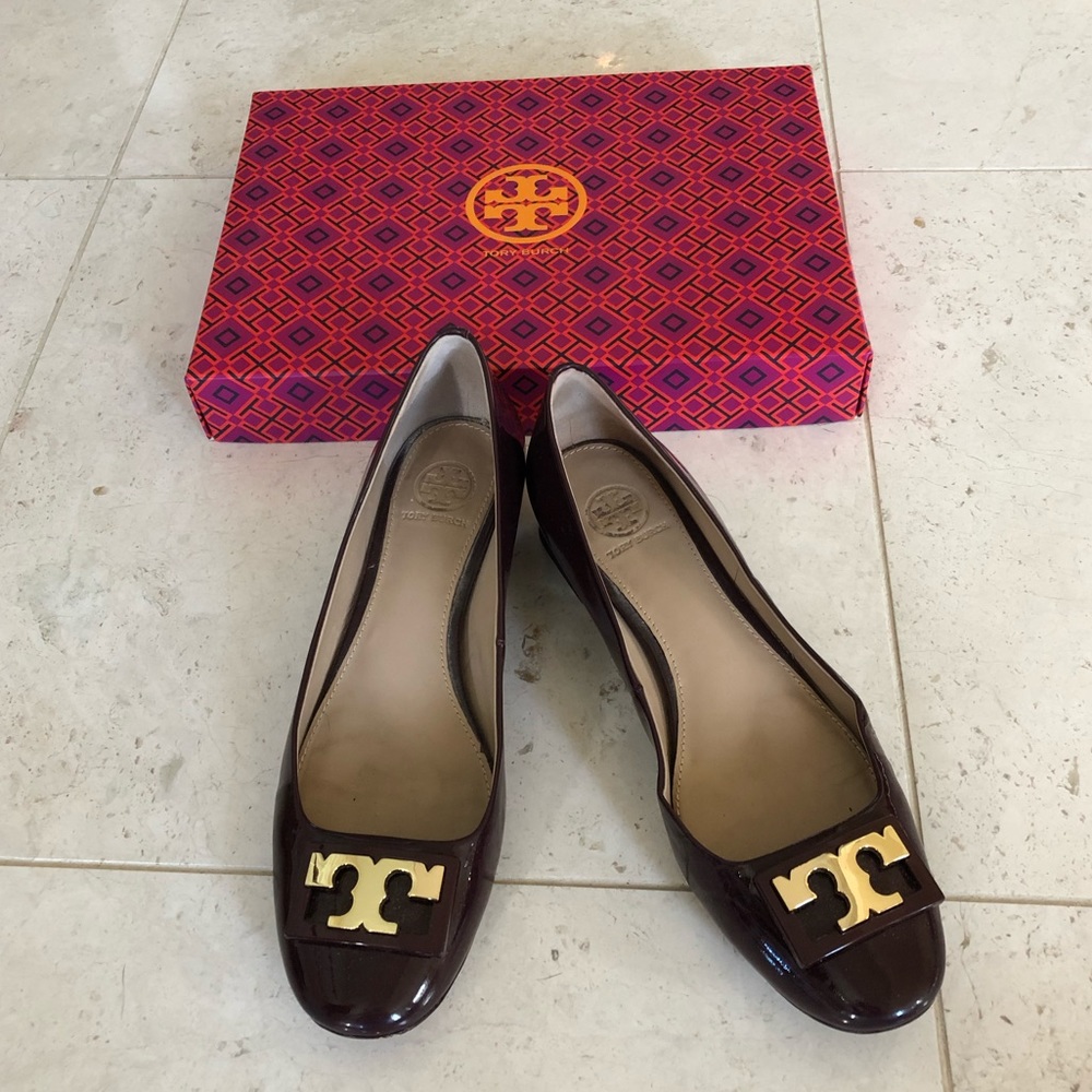 Healed ballet flat Tory Burch
